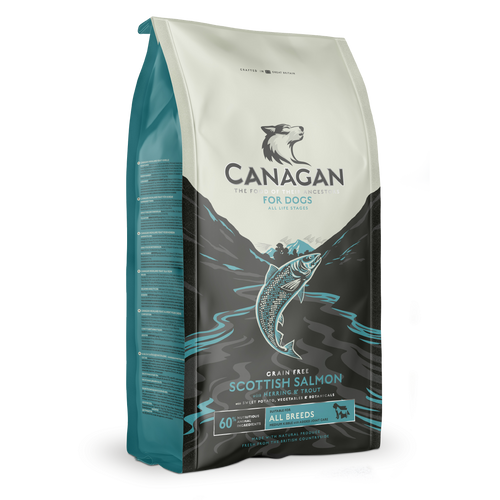 Hrana uscata pentru caini Canagan Grain Free Adult Somon 12kg - Animax