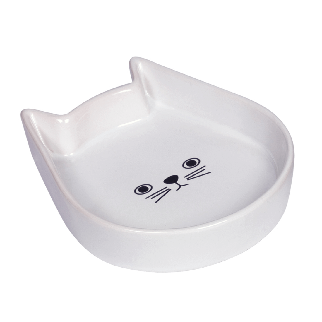 Castron ceramic pentru pisici Nobby Kitty Face 200ml - Animax