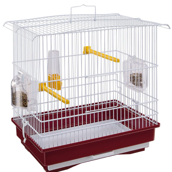Colivie pentru pasari Giusy Alb 39x26x37cm - Animax