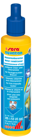 Solutie pentru conditionarea apei Sera Aquatan 50 ml - Animax