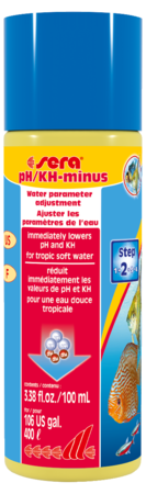 Solutie pentru diminuarea duritatii apei Sera pH minus 100ml - Animax