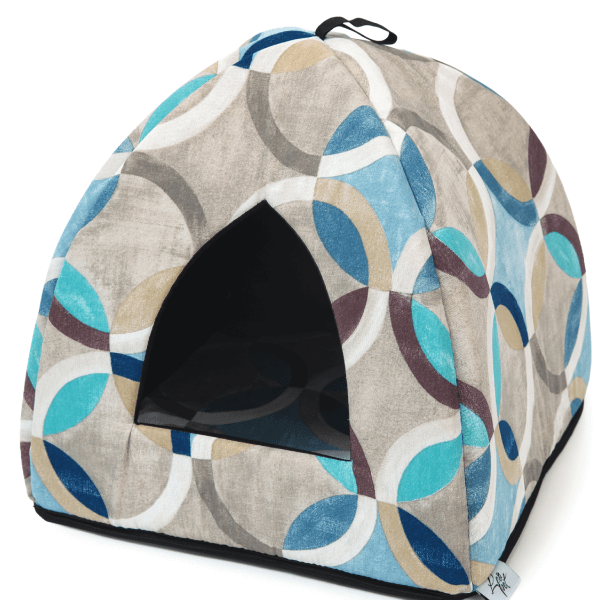 Culcus pentru caini Leopet Igloo Cleo 40x40x40cm - Animax