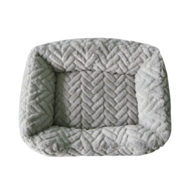Culcus dreptunghiular pentru caini Enjoy 45x33x12cm - Animax