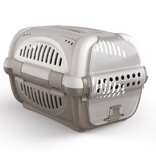 Cusca de transport pentru caini si pisici Geo Rhino 51x34.5x33 cm - Animax
