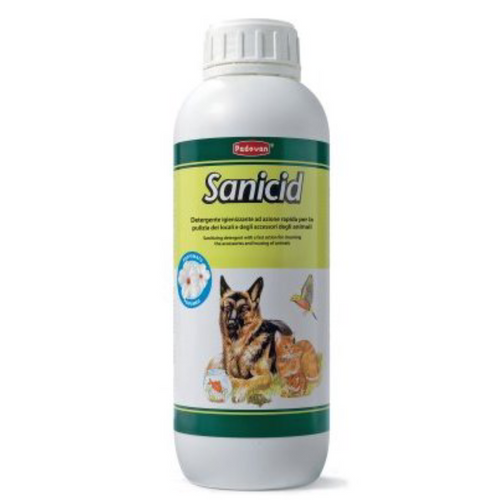 Dezinfectant pentru accesorii animale Sanicid Padovan 1L - Animax