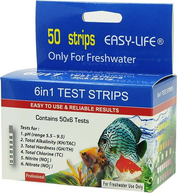 Test pentru apa Easy Life Test Strips 6 in 1 - Animax