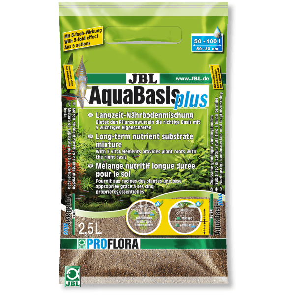 Fertilizator pentru plante JBL Aqua Basis Plus 2.5 l | Animax.ro