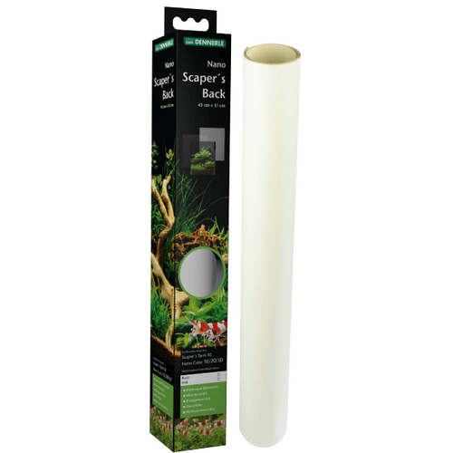 Fundal pentru acvariu Dennerle Scaper's Alb 45cmX31cm - Animax