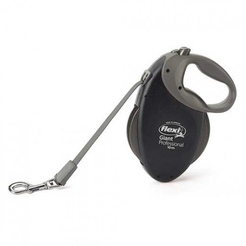 Lesa retractabila Flexi Giant Prof. Band L 10M Negru - Animax