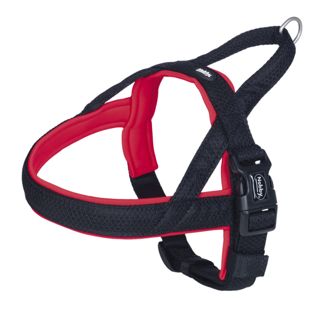 Ham reglabil pentru caini Nobby Mesh Preno 75-98 cm Red - Animax