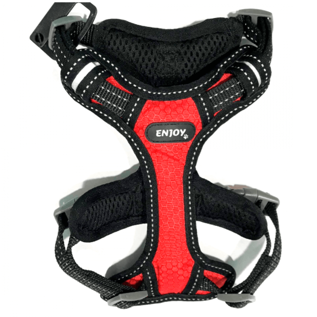 Ham negru pentru caini Enjoy Strong 48-64 cm - Animax
