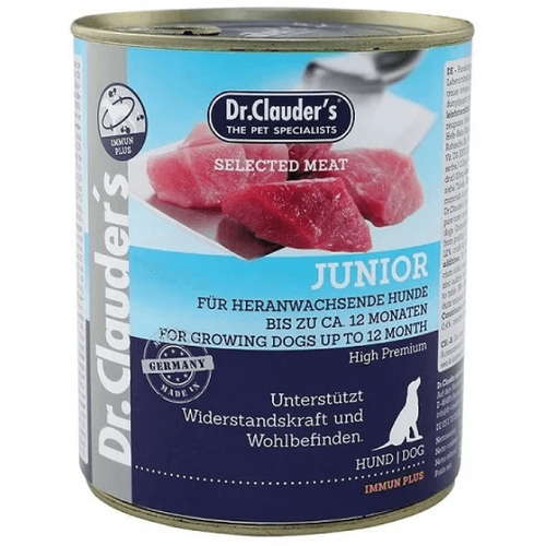 Hrana pentru caini Dr. Clauder's Selected Meat Junior 800g - Animax