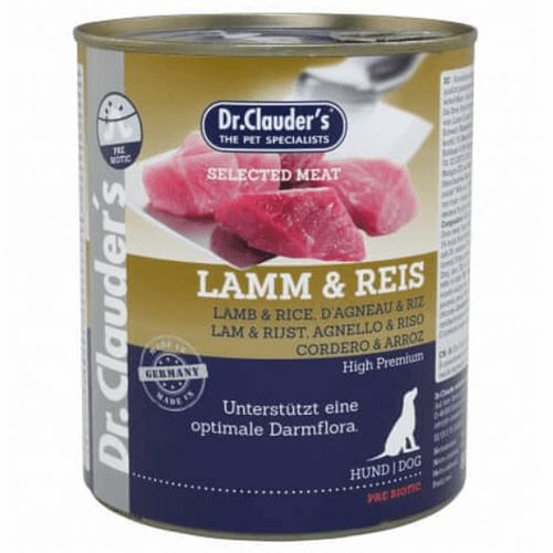 Hrana pentru caini Dr. Clauder's Selected Meat Miel si Orez 400g - Animax