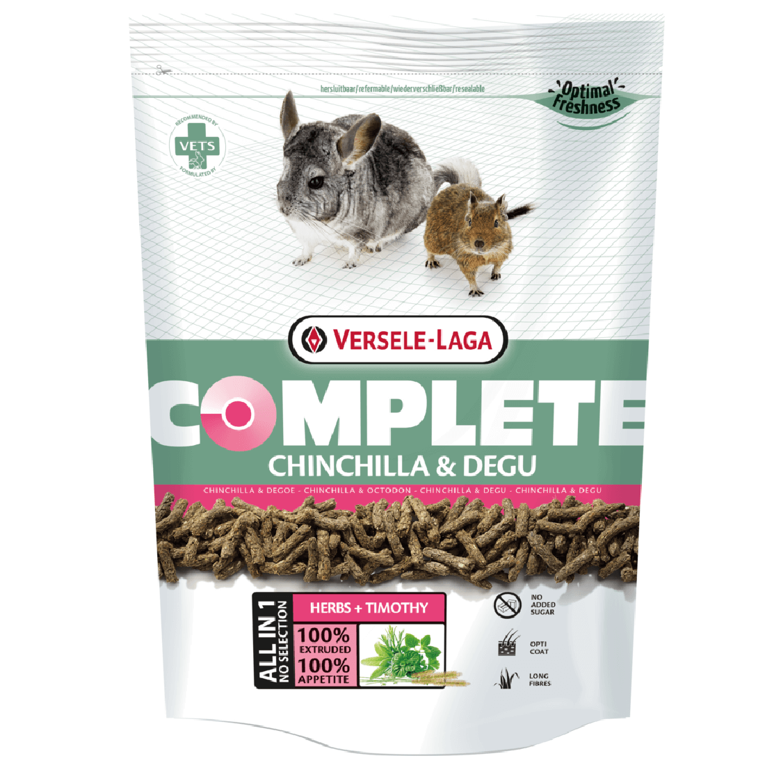 Hrana pentru chinchilla Versele-Laga Complete Chinchilla 500g - Animax