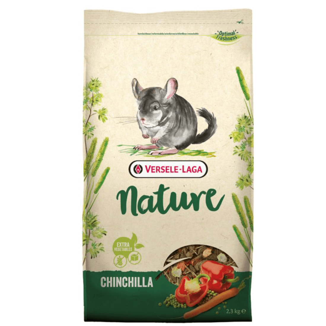 Hrana pentru Chinchilla Versele - Laga Nature 700g - Animax