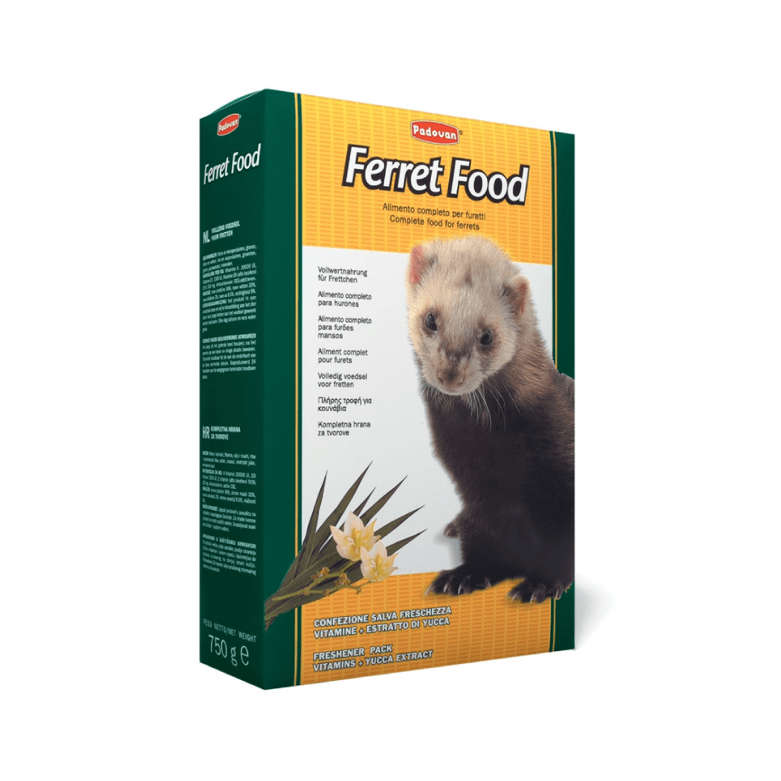 Hrana pentru dihori Padovan Ferret Food 750 gr - Animax