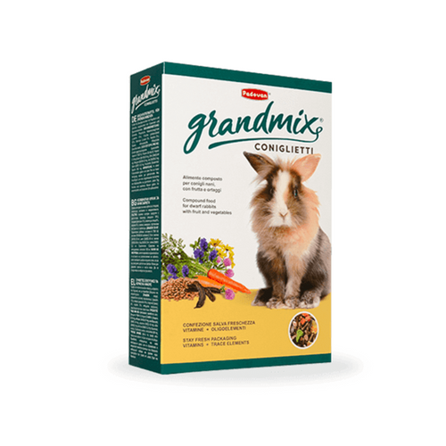 Hrana pentru iepuri Padovan GrandMix 850 g - Animax