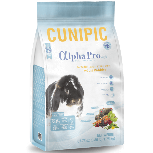 Hrana pentru iepuri seniori Cunipic Alpha Pro Light&Sterilised 1.75kg ...