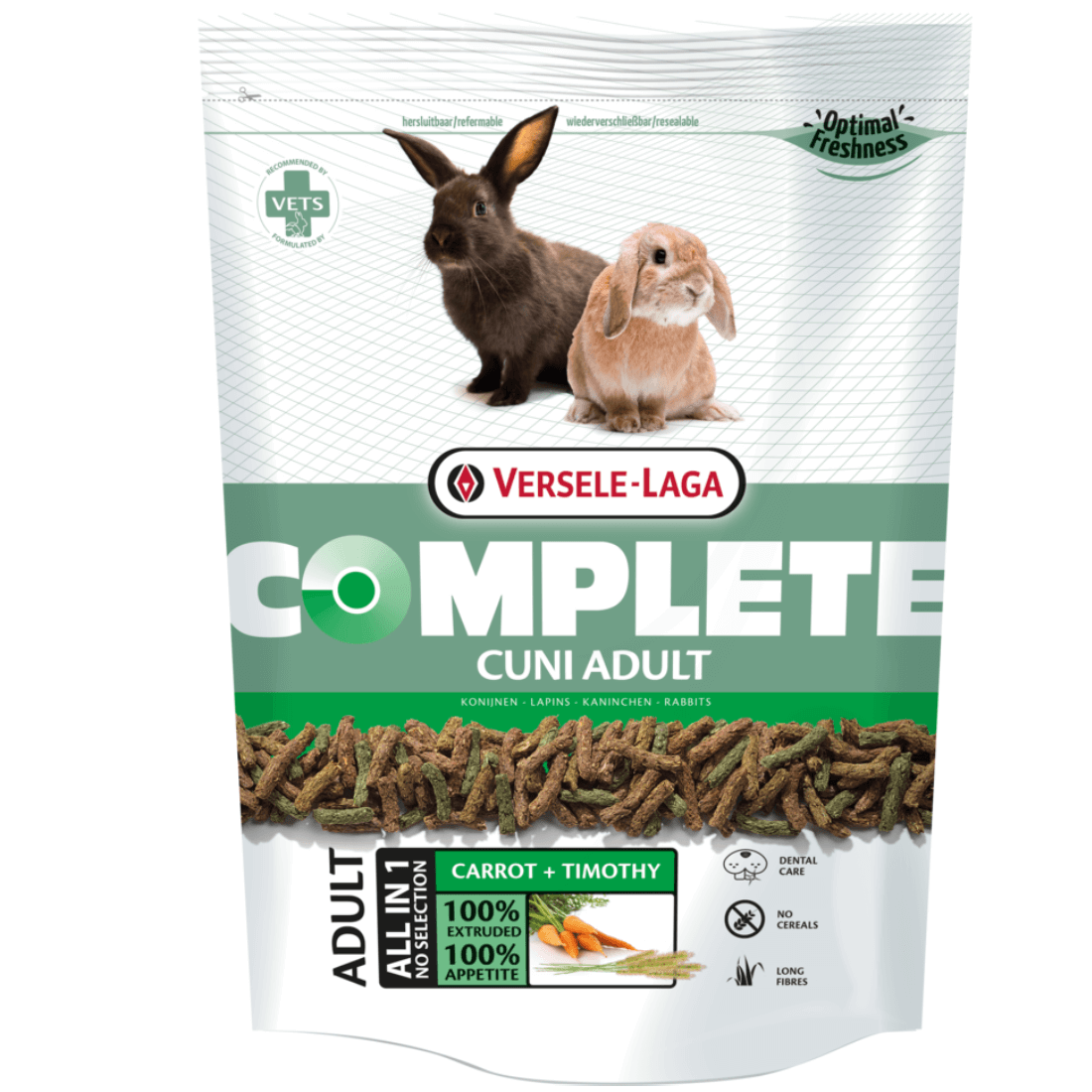 Hrana pentru iepuri Versele-Laga Complete Cuni 500g - Animax