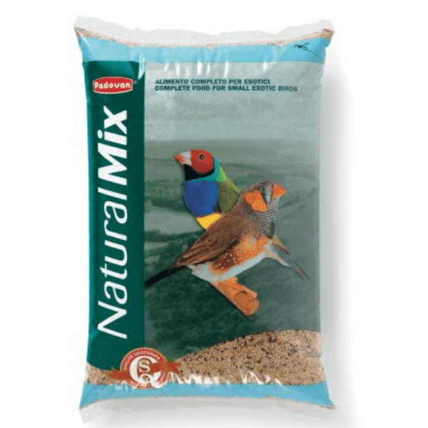 Hrana pentru pasari Padovan Natural Mix Exotice 1kg - Animax