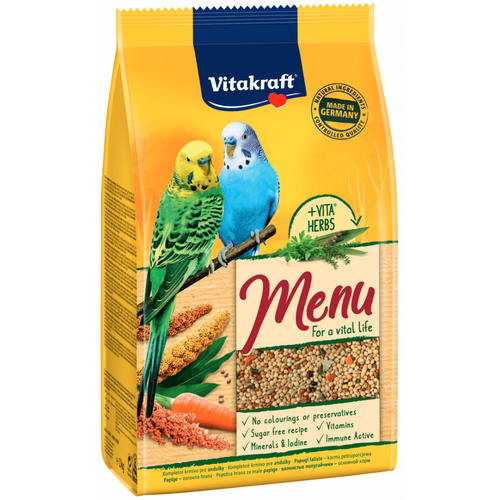 Hrana pentru perusi Vitakraft Meniu Perl'S 1Kg - Animax