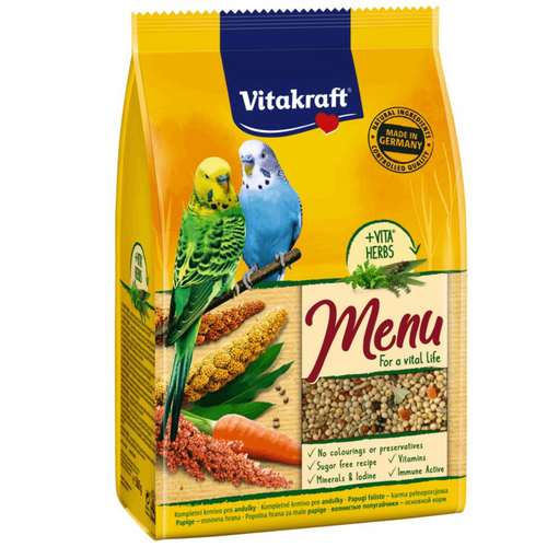 Hrana pentru perusi Vitakraft Premium Meniu 500G - Animax