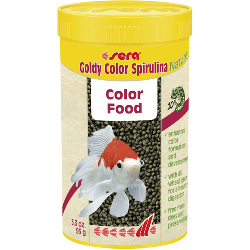 Hrana pentru pesti Sera Goldy Color Spirulina 250 ml - Animax