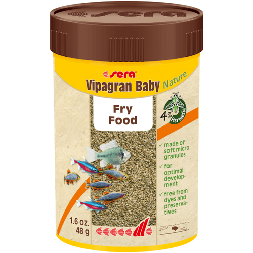 Hrana pentru pesti Sera Vipagran Baby 100 ml - Animax