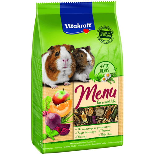 Hrana pentru porcusori de Guineea Vitakraft Premium Menu 400G - Animax