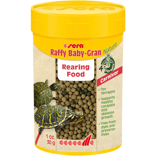 Hrana pentru testoase Sera Raffy Baby Gran 100 ml - Animax