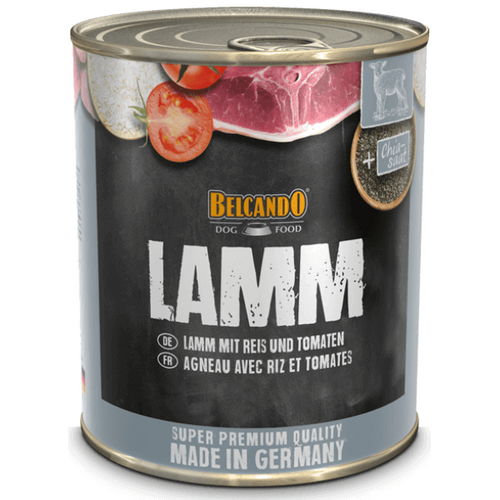 Hrana umeda pentru caini Belcando Adult Miel orez si rosii 800g - Animax