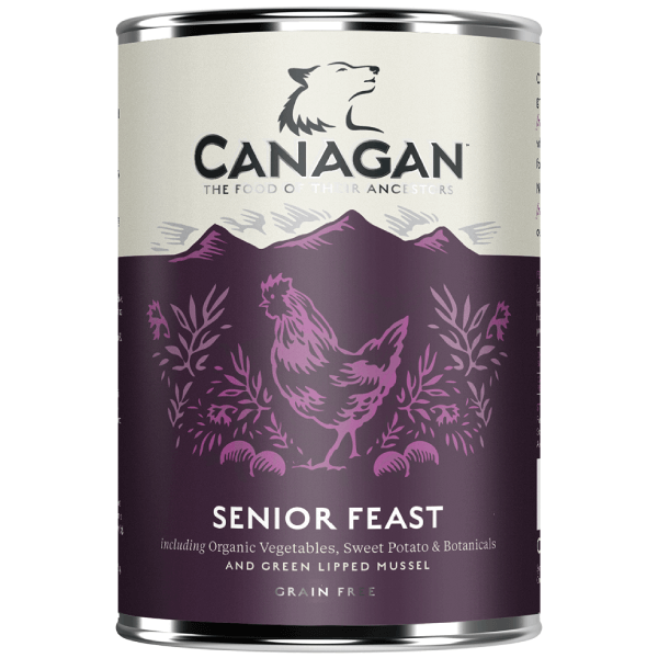 Hrana umeda pentru caini Canagan Dog Grain Free Senior Feast 400g - Animax