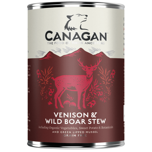 Hrana umeda pentru caini Canagan Dog Vanat&Mistret 400g - Animax