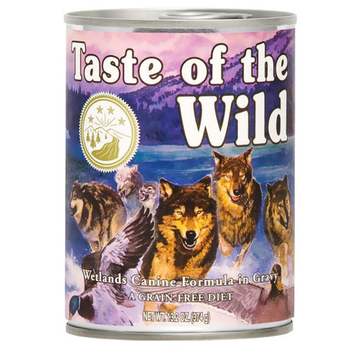Hrana umeda pentru caini Taste of the wild Wetlands 390 g - Animax