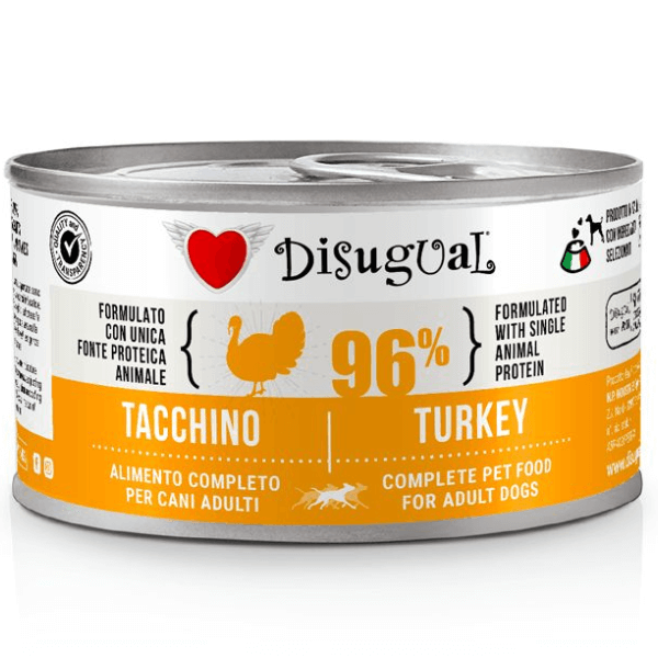 Hrana umeda pentru caini Disugual Dog Monoprotein Curcan 150g - Animax
