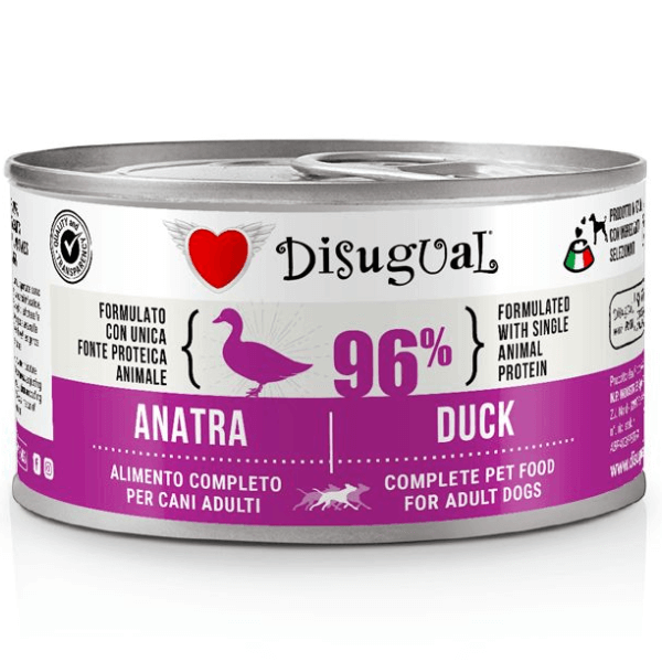 Hrana umeda pentru caini Disugual Dog Monoprotein Rata 150g - Animax