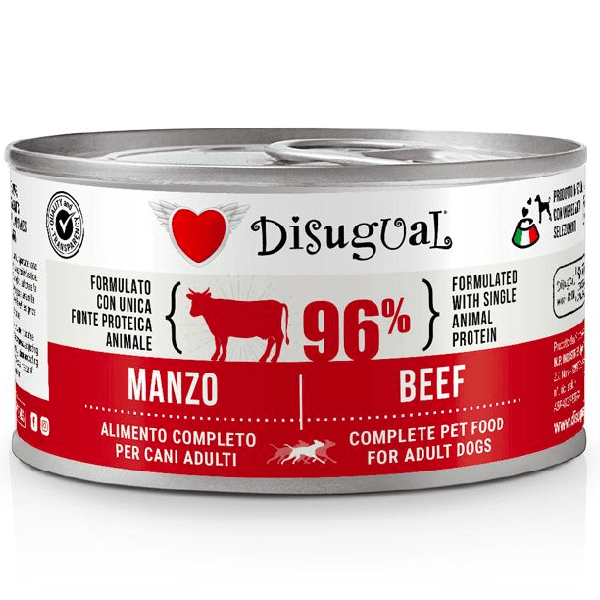Hrana umeda pentru caini Disugual Dog Monoprotein Vita 150g - Animax