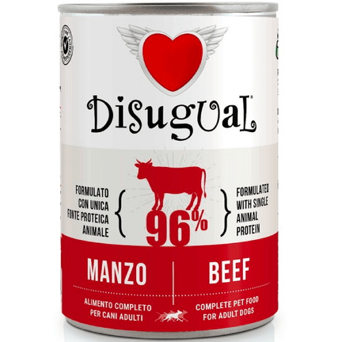 Hrana umeda pentru caini Disugual Dog Monoprotein Vita 400g - Animax