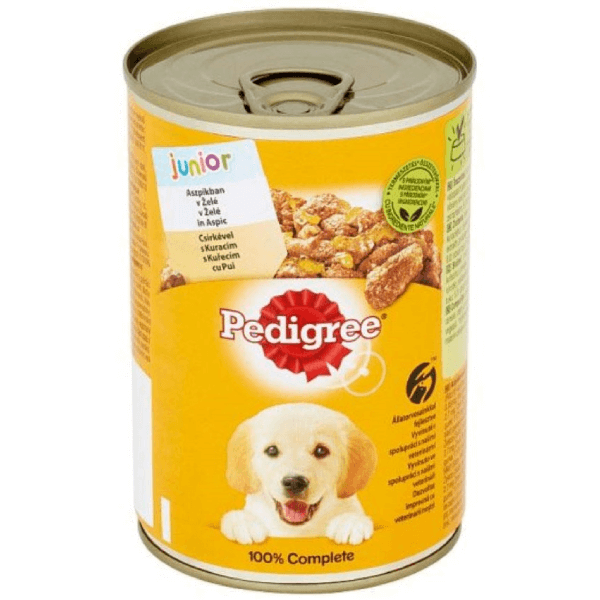 Hrana umeda pentru caini Pedigree Junior Pui in Aspic 400g - Animax