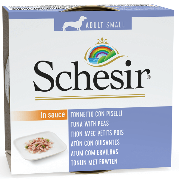 Hrana umeda pentru caini Schesir Adult Small Ton-Small 85g - Animax