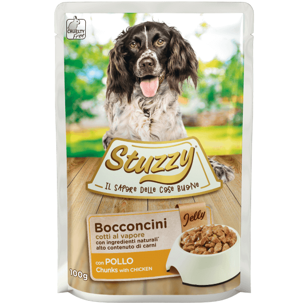 Hrana umeda pentru caini Stuzzy Pui 100g - Animax