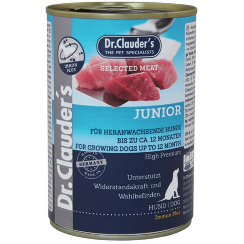 Hrana pentru caini Dr. Clauder's Selected Meat Junior 400g - Animax