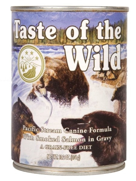 Hrana umeda pentru caini Taste of the wild Pacific Stream 390 g - Animax