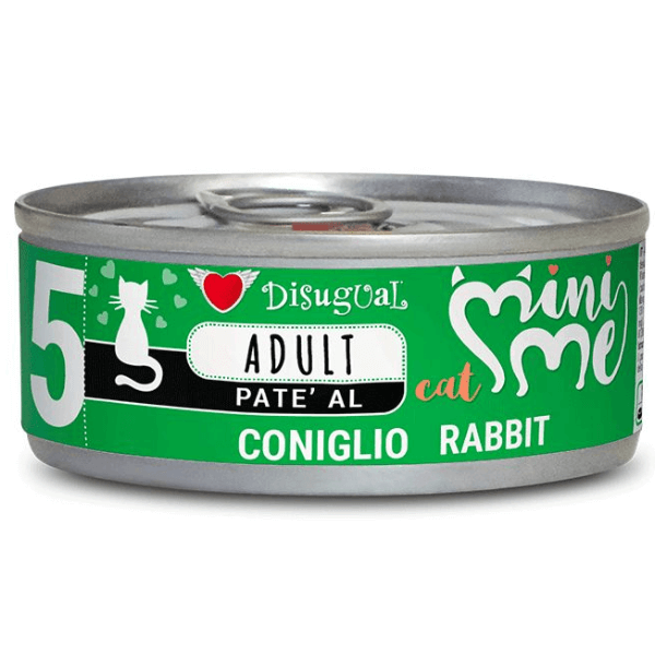 Hrana umeda pentru pisici Disugual Cat Mini Me Iepure 85g - Animax