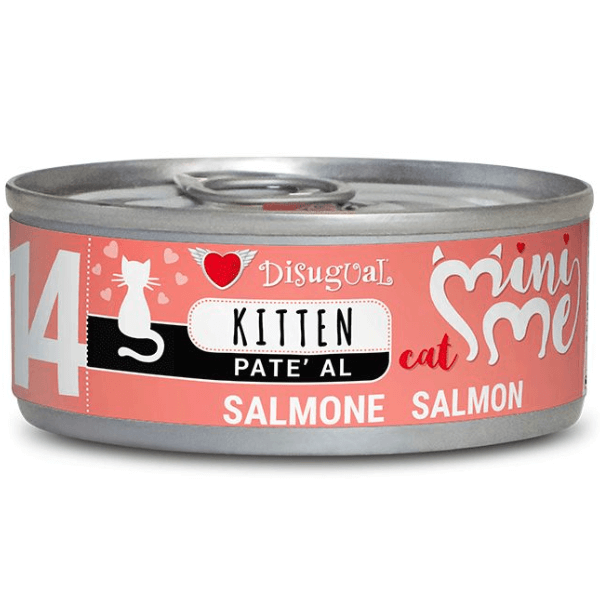 Hrana umeda pentru pisici Disugual Cat Mini Me Kitten Somon 85g - Animax