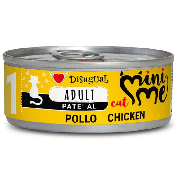 Hrana umeda pentru pisici Disugual Cat Mini Me Pui 85g - Animax