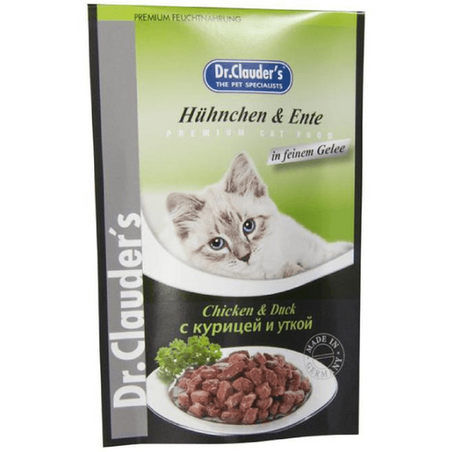 Hrana umeda pentru pisici Dr. Clauder's Pui&Rata 100g - Animax