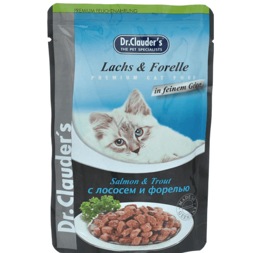 Hrana umeda pentru pisici Dr. Clauder's Somon&Pastrav 100g - Animax