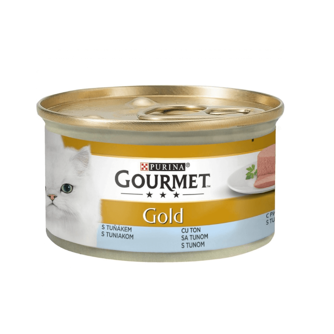 Hrana umeda pentru pisici Gourmet Gold Mousse Ton 85gr - Animax