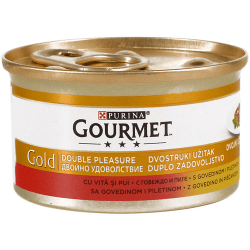 Hrana umeda pentru pisici Gourmet Gold Vita si Pui 85g - Animax